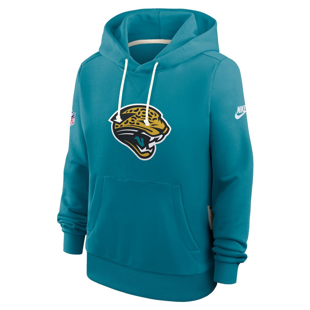 NFL Jacksonville Jaguars Women's Throwback Sideline Standard Issue Dri-FIT Hoodie