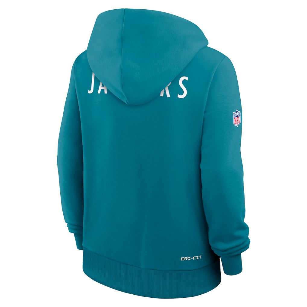 NFL Jacksonville Jaguars Women's Throwback Sideline Standard Issue Dri-FIT Hoodie