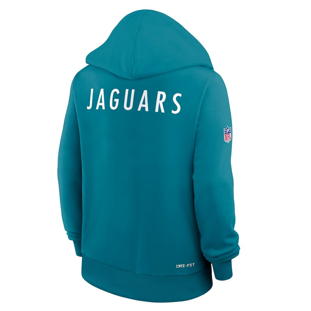 NFL Jacksonville Jaguars Women's Throwback Sideline Standard Issue Dri-FIT Hoodie