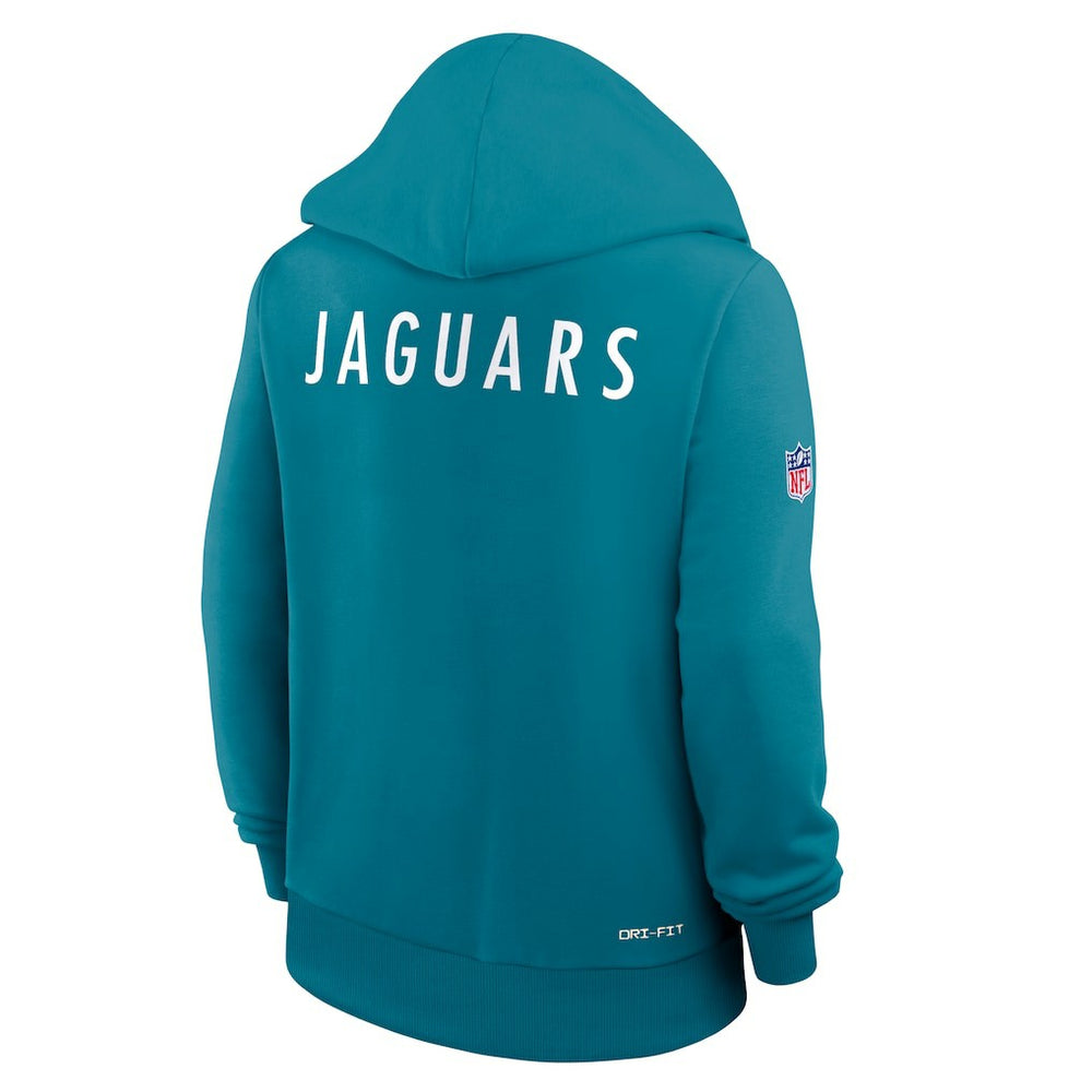 NFL Jacksonville Jaguars Women's Throwback Sideline Standard Issue Dri-FIT Hoodie