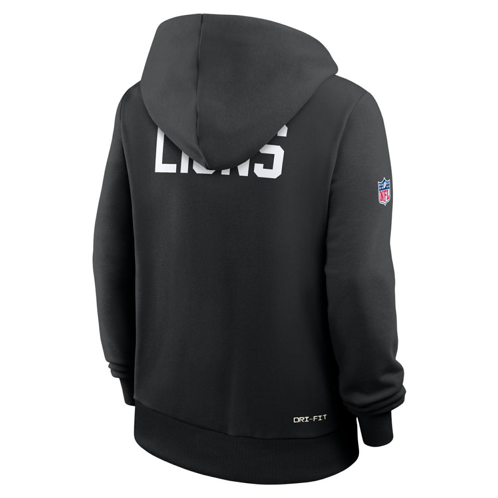 NFL Detroit Lions Women's Throwback Sideline Standard Issue Dri-FIT Hoodie
