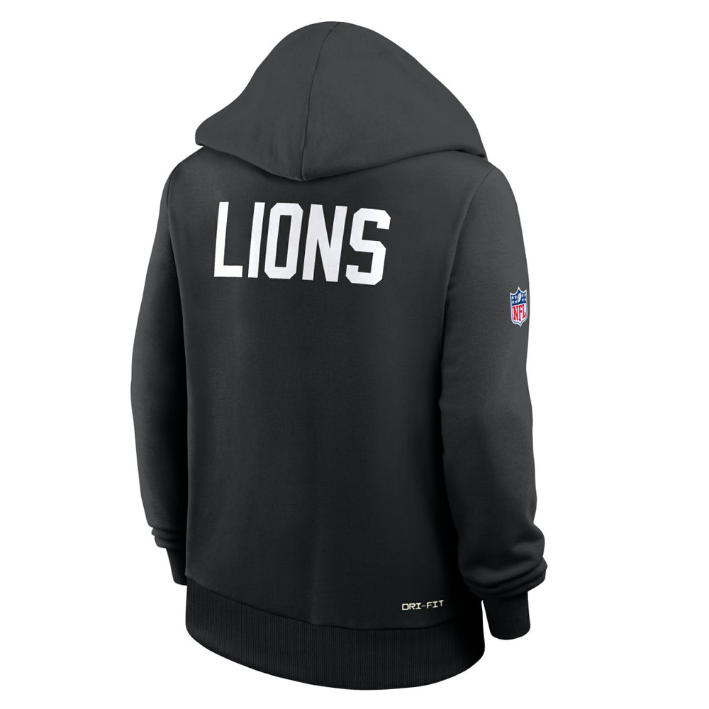 NFL Detroit Lions Women's Throwback Sideline Standard Issue Dri-FIT Hoodie