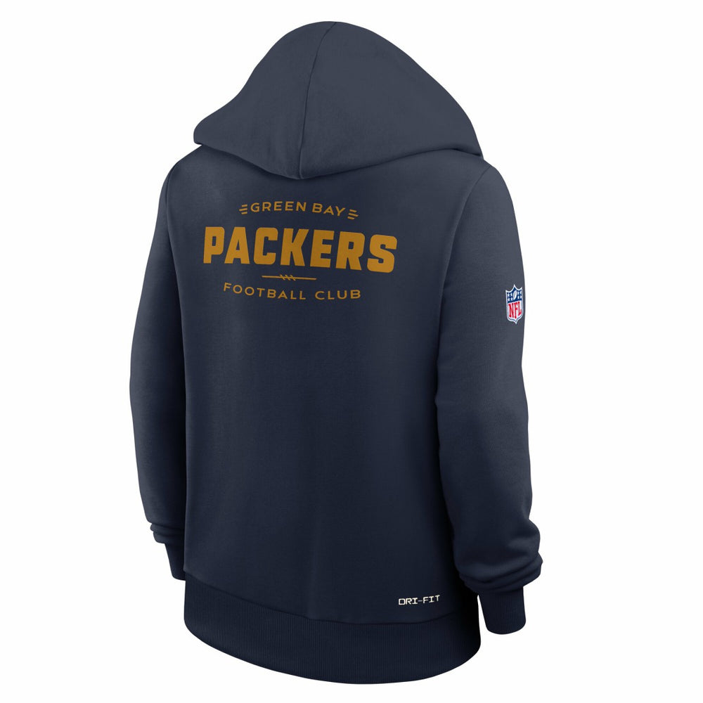 NFL Green Bay Packers Women's Sideline Standard Issue Dri-FIT Hoodie