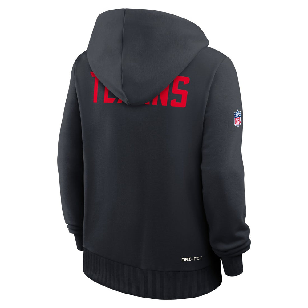 NFL Houston Texans Women's Throwback Sideline Standard Issue Dri-FIT Hoodie