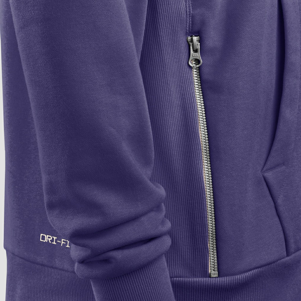 NFL Minnesota Vikings Women's Throwback Sideline Standard Issue Dri-FIT Hoodie