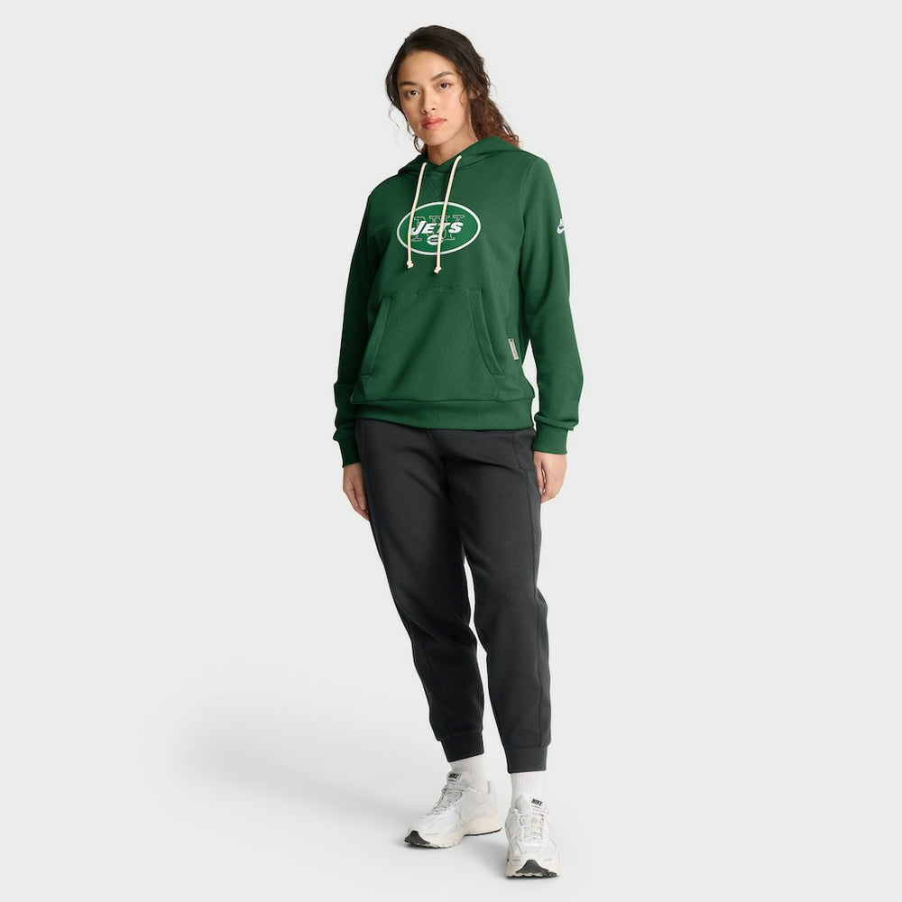NFL New York Jets Women's Throwback Sideline Standard Issue Dri-FIT Hoodie