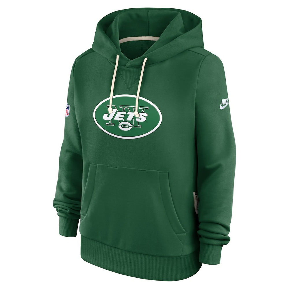 NFL New York Jets Women's Throwback Sideline Standard Issue Dri-FIT Hoodie