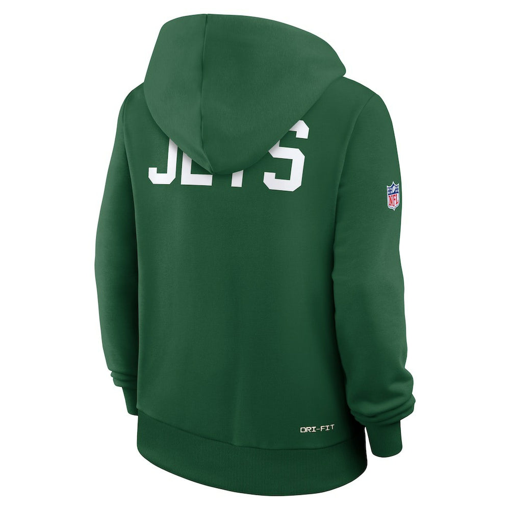 NFL New York Jets Women's Throwback Sideline Standard Issue Dri-FIT Hoodie