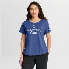 NFL Indianapolis Colts Women's Script Tri-Blend T-Shirt