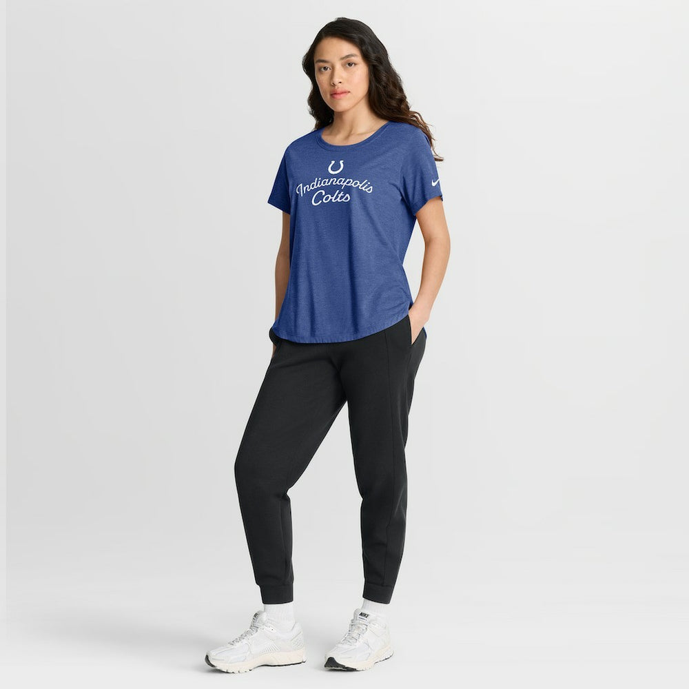 NFL Indianapolis Colts Women's Script Tri-Blend T-Shirt
