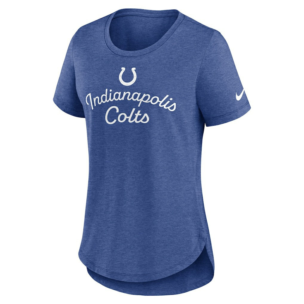 NFL Indianapolis Colts Women's Script Tri-Blend T-Shirt