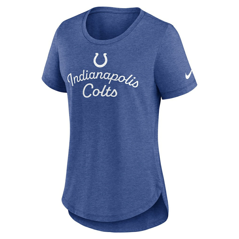 NFL Indianapolis Colts Women's Script Tri-Blend T-Shirt