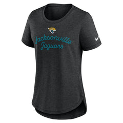 NFL Jacksonville Jaguars Women's Script Tri-Blend T-Shirt
