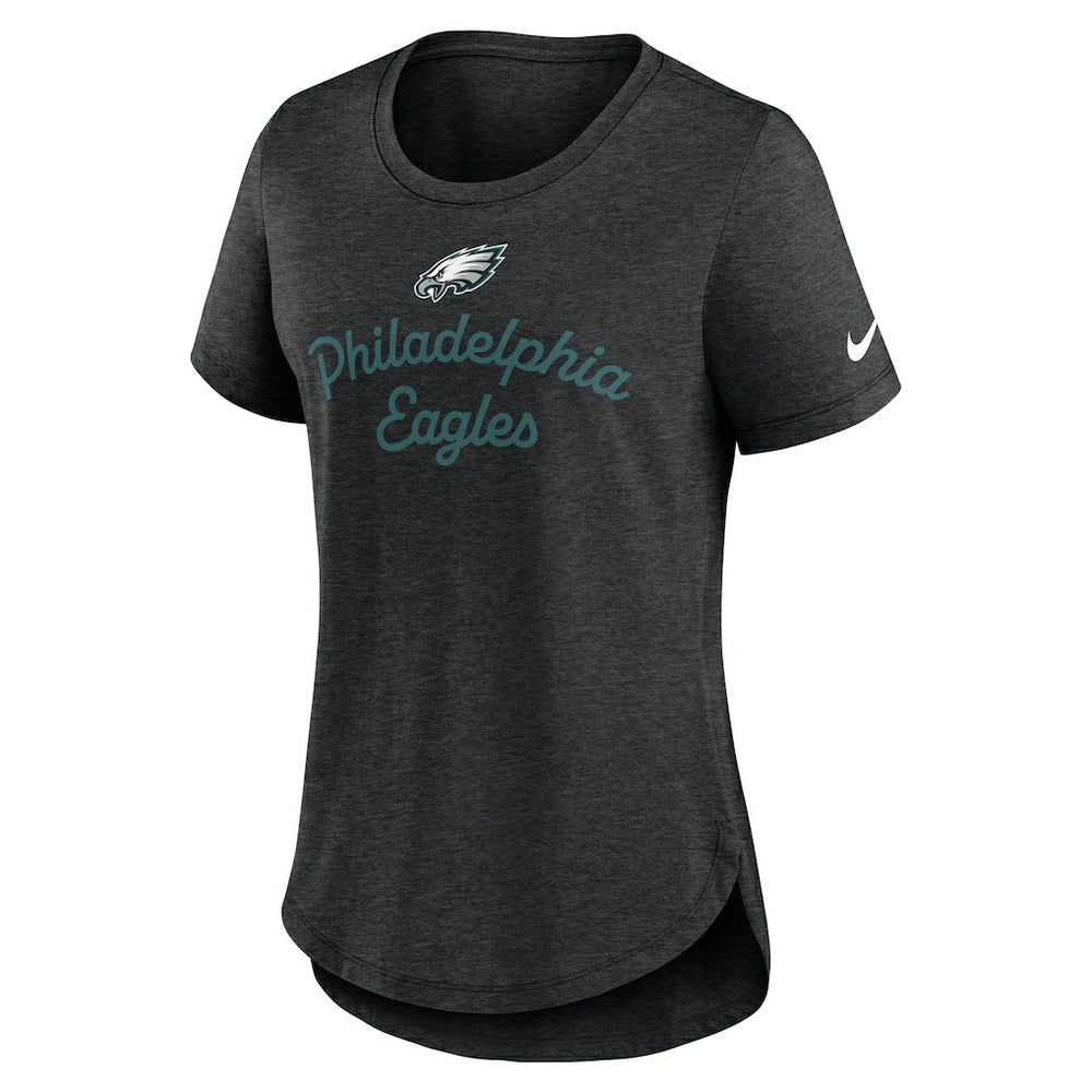 NFL Philadelphia Eagles Women's Script Tri-Blend T-Shirt