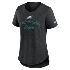 NFL Philadelphia Eagles Women's Script Tri-Blend T-Shirt