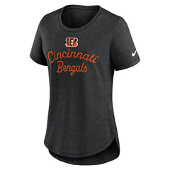 NFL Cincinnati Bengals Women's Script Tri-Blend T-Shirt