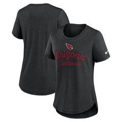 NFL Arizona Cardinals Women's Script Tri-Blend T-Shirt
