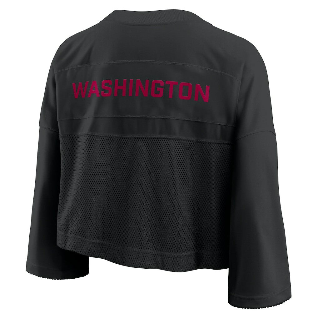 NFL Washington Commanders Women's Primetime Cropped Mesh Dri-FIT Fashion Jersey