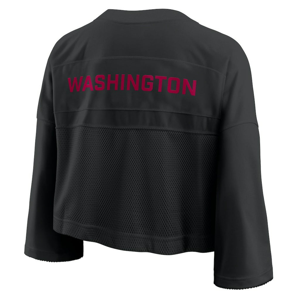 NFL Washington Commanders Women's Primetime Cropped Mesh Dri-FIT Fashion Jersey