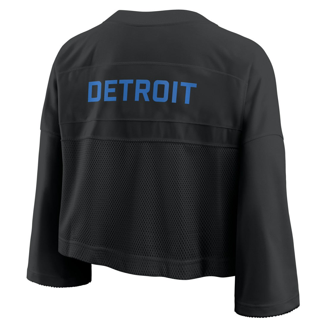 NFL Detroit Lions Women's Primetime Cropped Mesh Dri-FIT Fashion Jersey