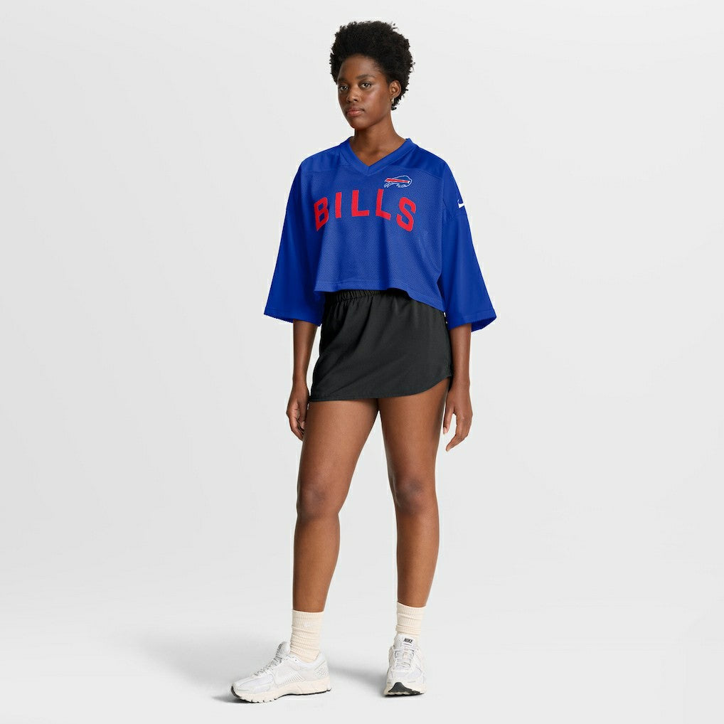 NFL Buffalo Bills Women's Primetime Cropped Mesh Dri-FIT Fashion Jersey