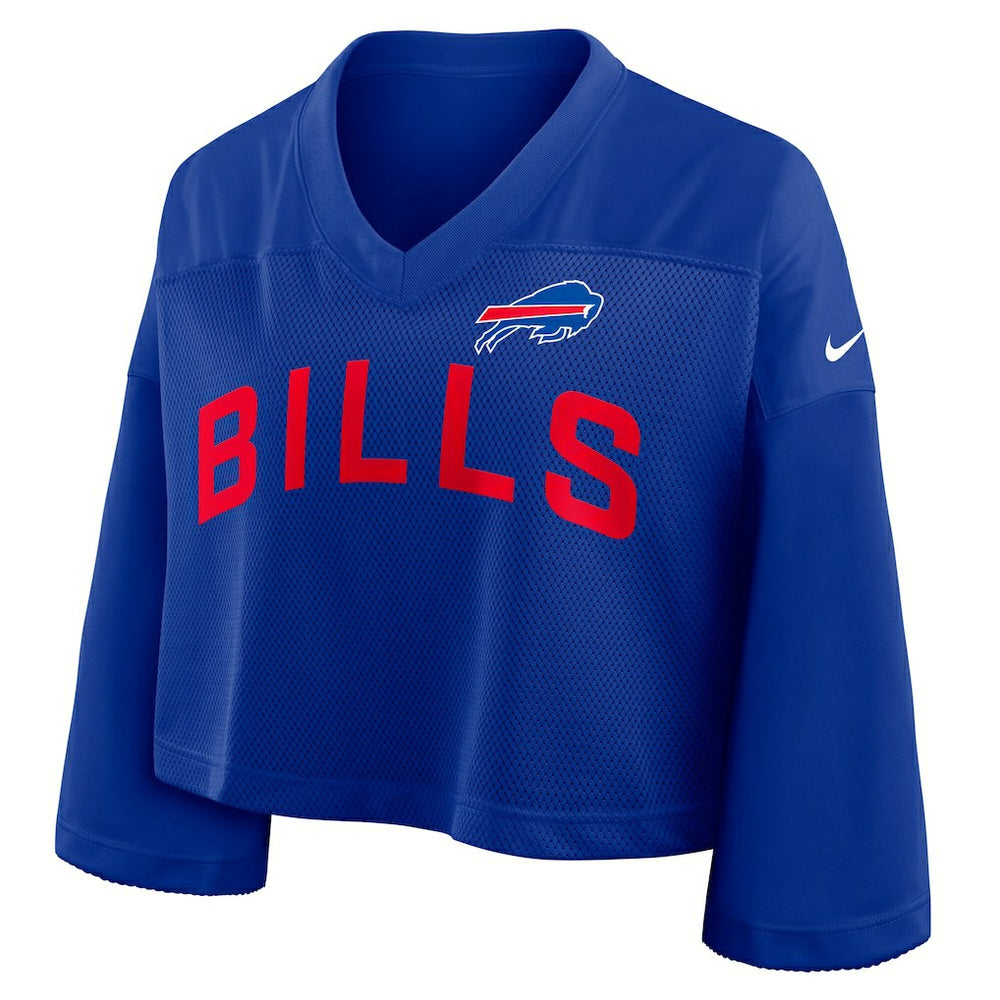 NFL Buffalo Bills Women's Primetime Cropped Mesh Dri-FIT Fashion Jersey