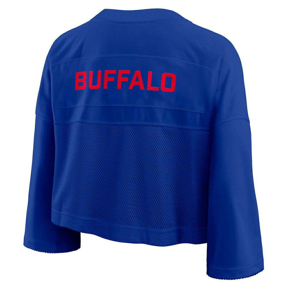 NFL Buffalo Bills Women's Primetime Cropped Mesh Dri-FIT Fashion Jersey