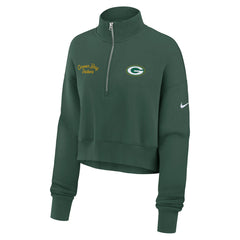 NFL Green Bay Packers Women's Primetime Phoenix Half-Zip Sweatshirt