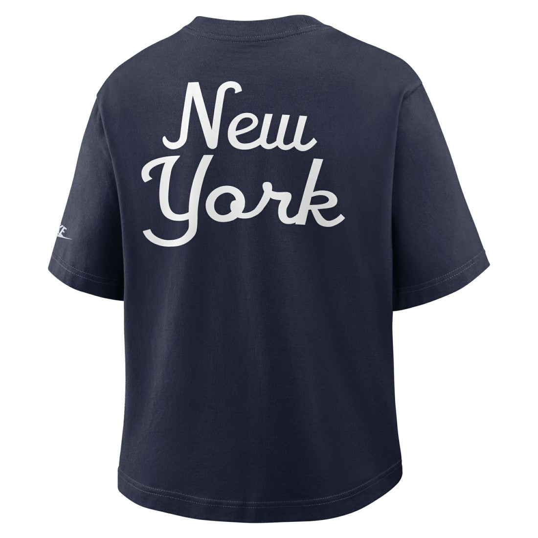NFL New York Giants Women's Rewind Pocket Boxy T-Shirt