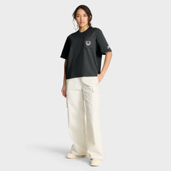 NFL Las Vegas Raiders Women's Rewind Pocket Boxy T-Shirt