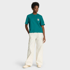 NFL Miami Dolphins Women's Rewind Pocket Boxy T-Shirt