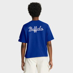 NFL Buffalo Bills Women's Rewind Pocket Boxy T-Shirt