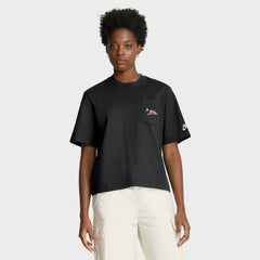 NFL Cincinnati Bengals Women's Rewind Pocket Boxy T-Shirt