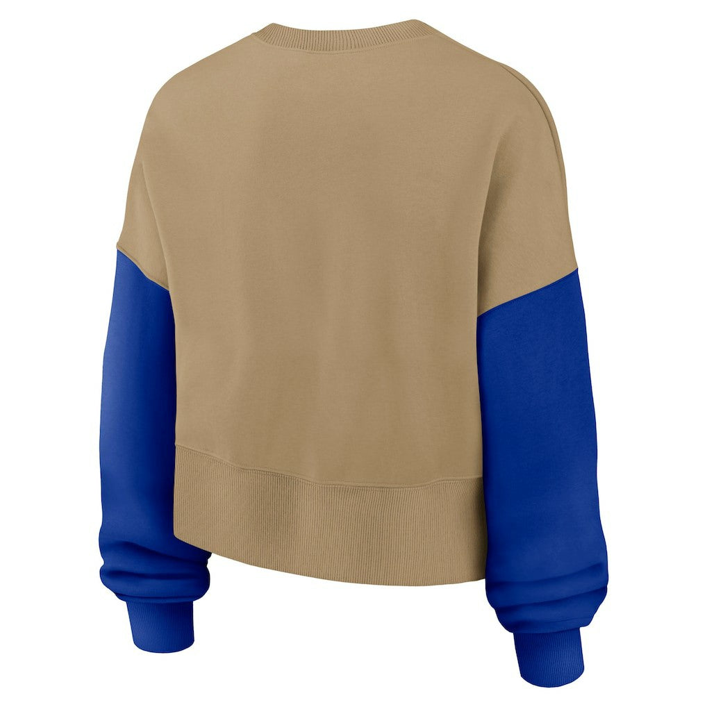 NFL Dallas Cowboys Women's Oversized Rewind Pullover Sweatshirt
