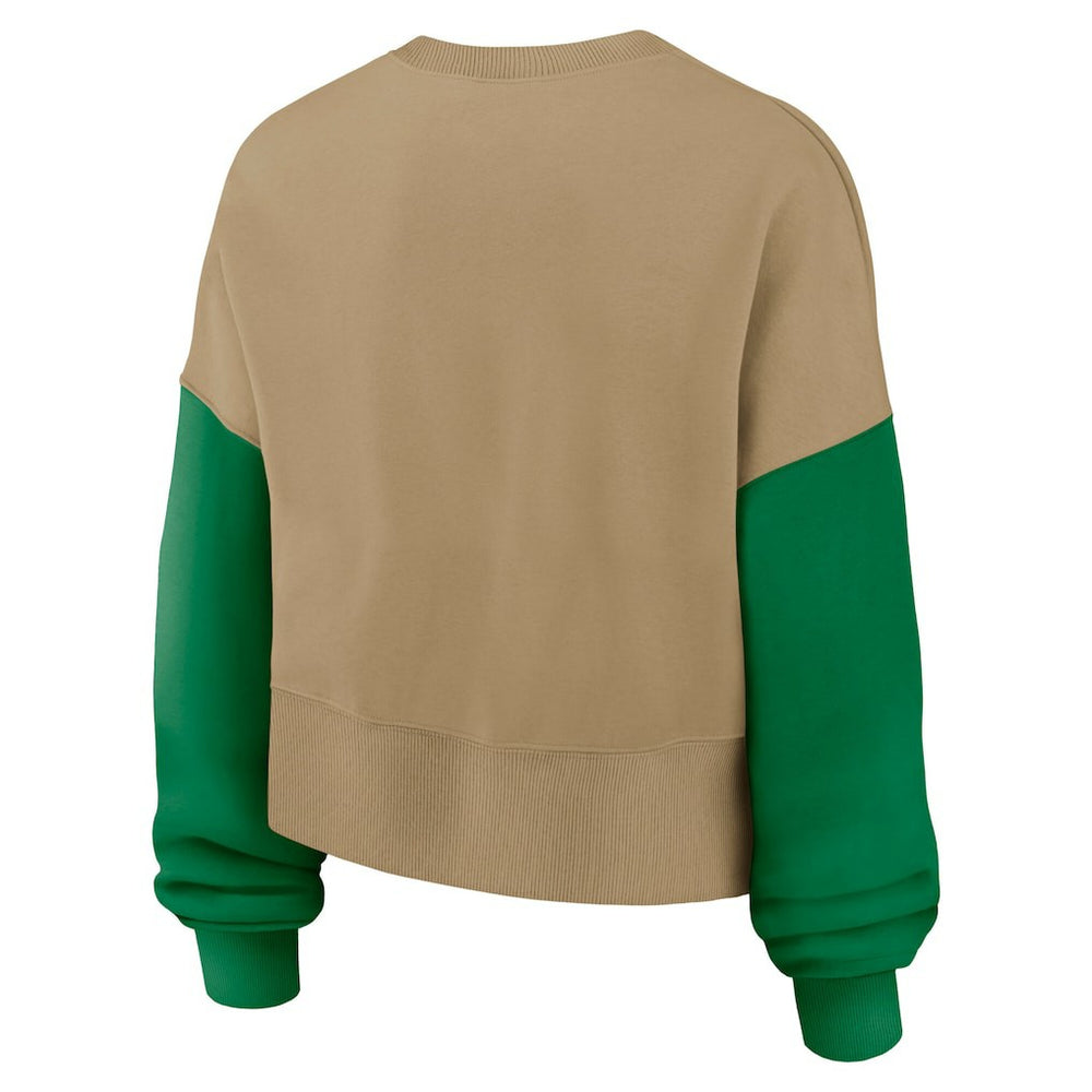NFL Philadelphia Eagles Women's Oversized Rewind Pullover Sweatshirt