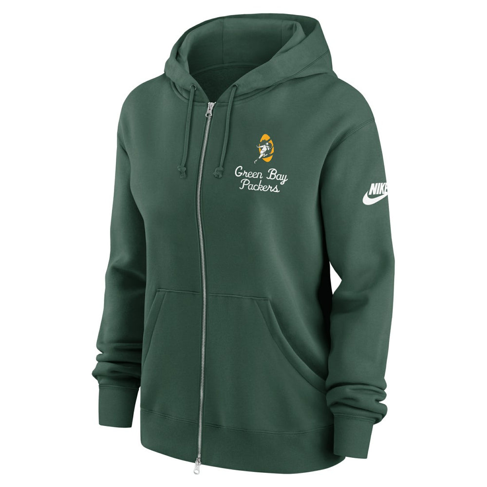 NFL Green Bay Packers Women's Phoenix Rewind Full-Zip Hoodie