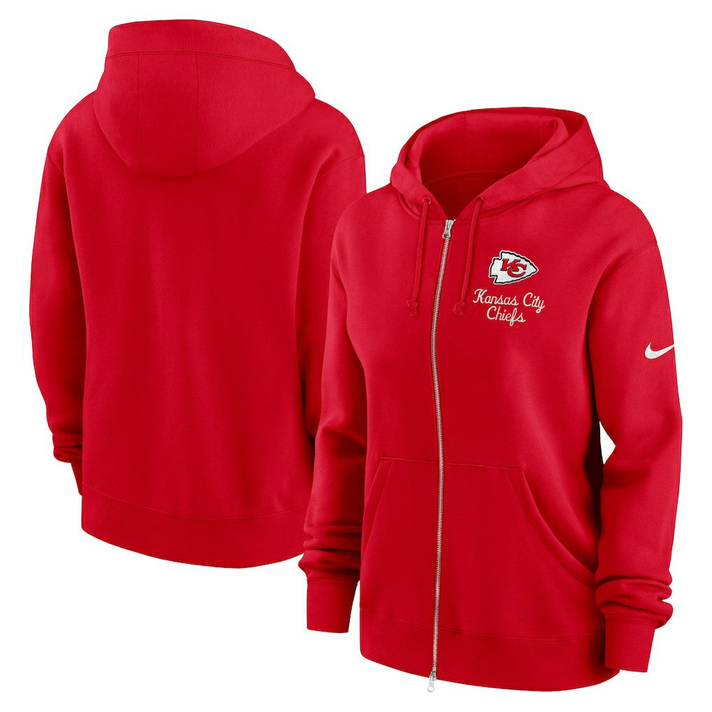 NFL Kansas City Chiefs Women's Phoenix Rewind Full-Zip Hoodie