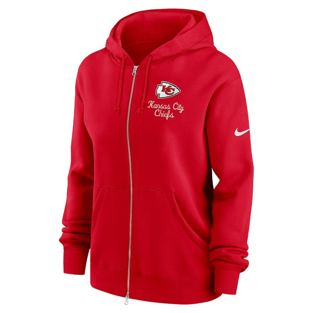NFL Kansas City Chiefs Women's Phoenix Rewind Full-Zip Hoodie