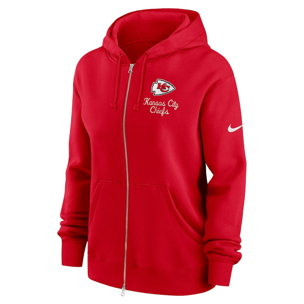 NFL Kansas City Chiefs Women's Phoenix Rewind Full-Zip Hoodie