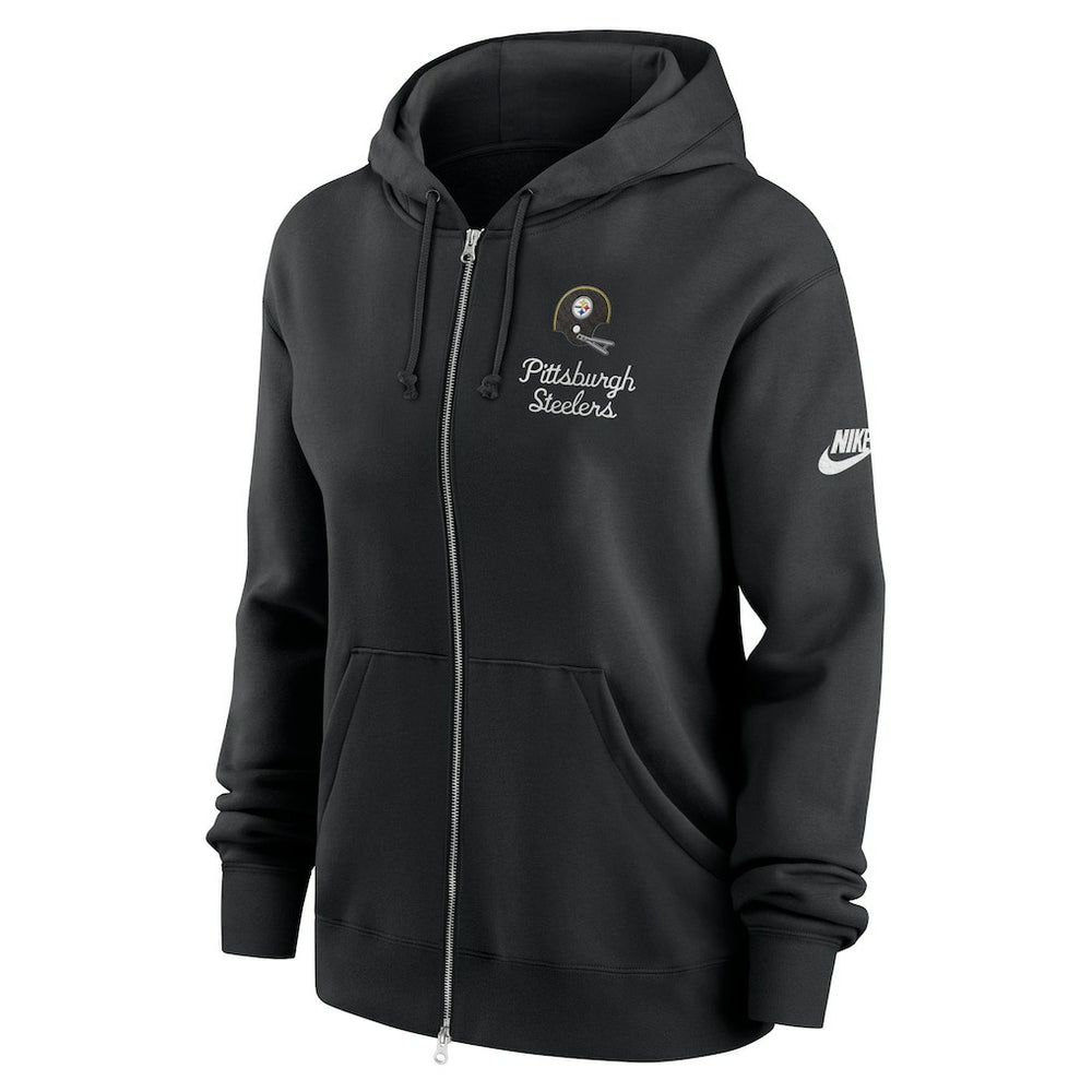 NFL Pittsburgh Steelers Women's Phoenix Rewind Full-Zip Hoodie