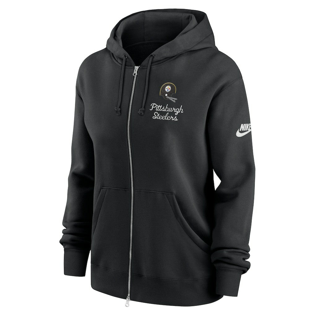 NFL Pittsburgh Steelers Women's Phoenix Rewind Full-Zip Hoodie