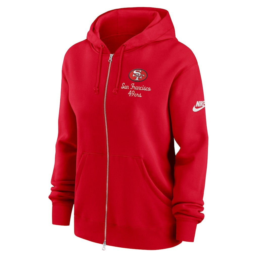 NFL San Francisco 49ers Women's Phoenix Rewind Full-Zip Hoodie
