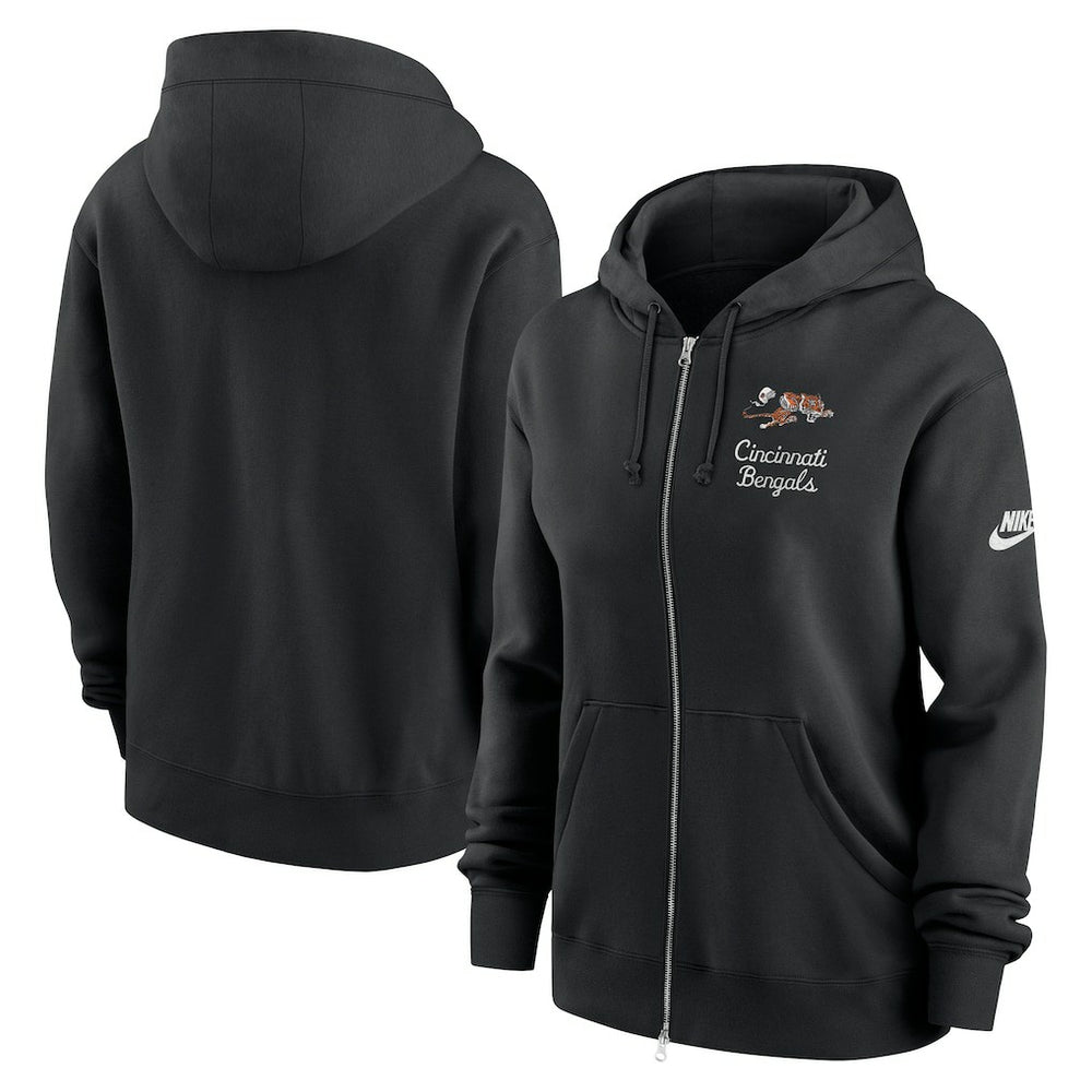NFL Cincinnati Bengals Women's Phoenix Rewind Full-Zip Hoodie