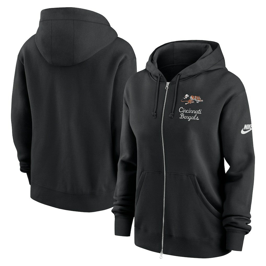 NFL Cincinnati Bengals Women's Phoenix Rewind Full-Zip Hoodie