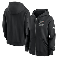 NFL Cincinnati Bengals Women's Phoenix Rewind Full-Zip Hoodie