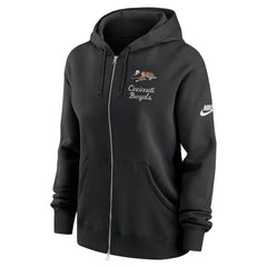 NFL Cincinnati Bengals Women's Phoenix Rewind Full-Zip Hoodie