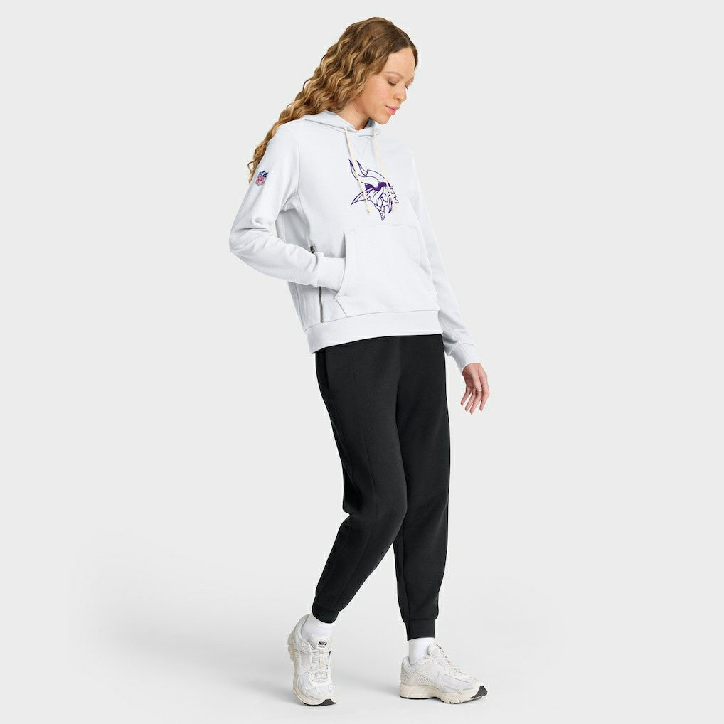 NFL Minnesota Vikings Women's Alternate Logo Sideline Standard Issue Dri-FIT Hoodie