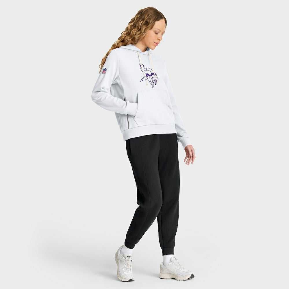 NFL Minnesota Vikings Women's Alternate Logo Sideline Standard Issue Dri-FIT Hoodie
