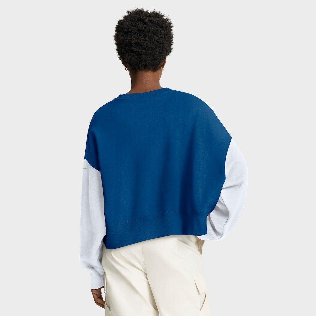 NFL Indianapolis Colts Women's Oversized Color-Block Pullover Sweatshirt