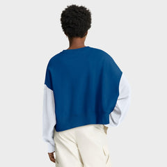 NFL Indianapolis Colts Women's Oversized Color-Block Pullover Sweatshirt